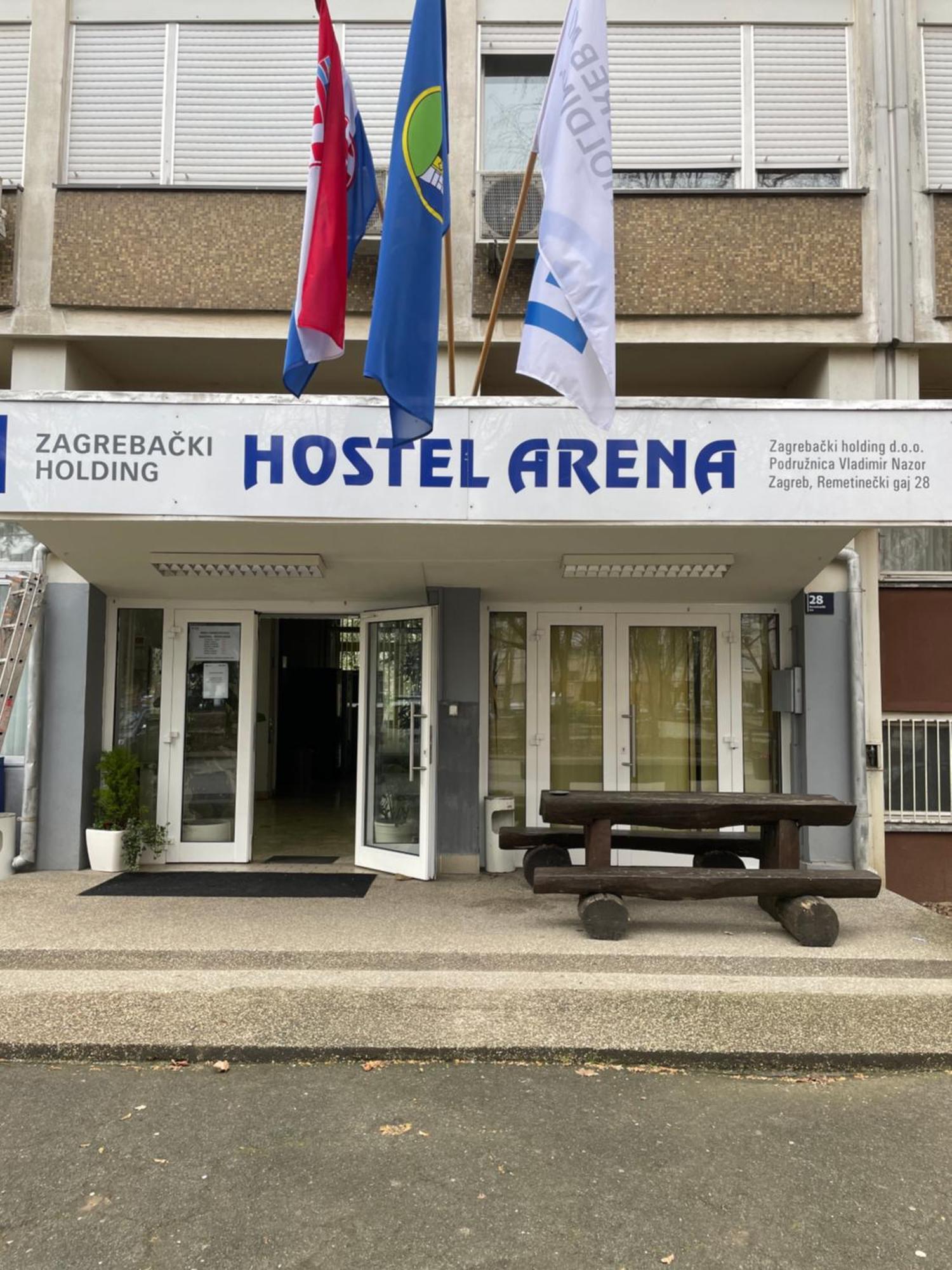 Hostel Arena Zágráb Kültér fotó